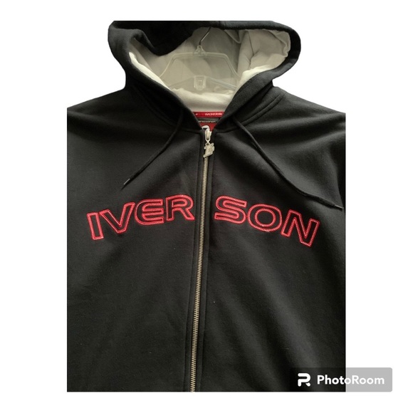 Vintage Allen Iverson I3 full zip hooded sweatshirt - Picture 3 of 3